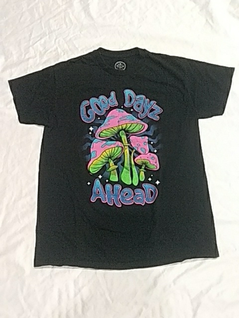 Good Dayz Ahead Black Kids Graphic Tee